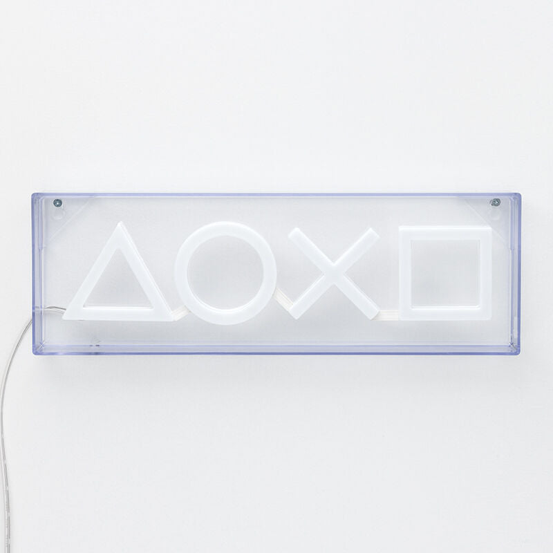 PALADONE Playstation -Symboler LED Neonlys 15 x 30 cm