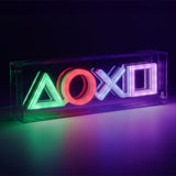 PALADONE Playstation -Symboler LED Neonlys 15 x 30 cm