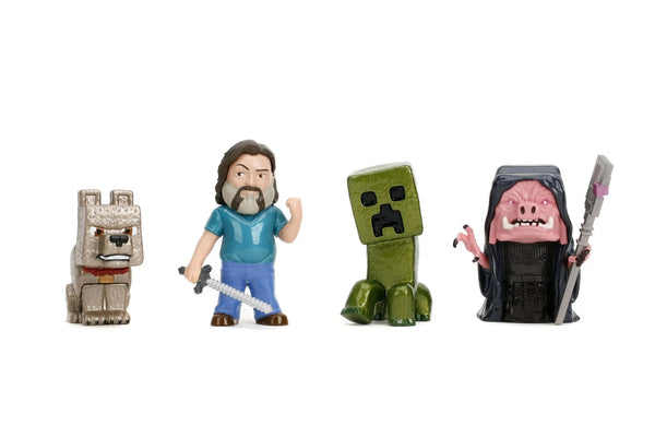 Jada Minecraft Movie 4-Pack – Figursæt