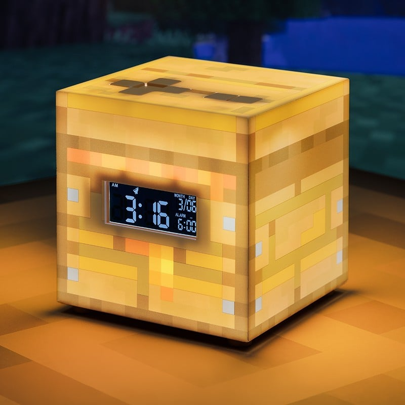 PALADONE Minecraft Bee Hive Alarm Clock