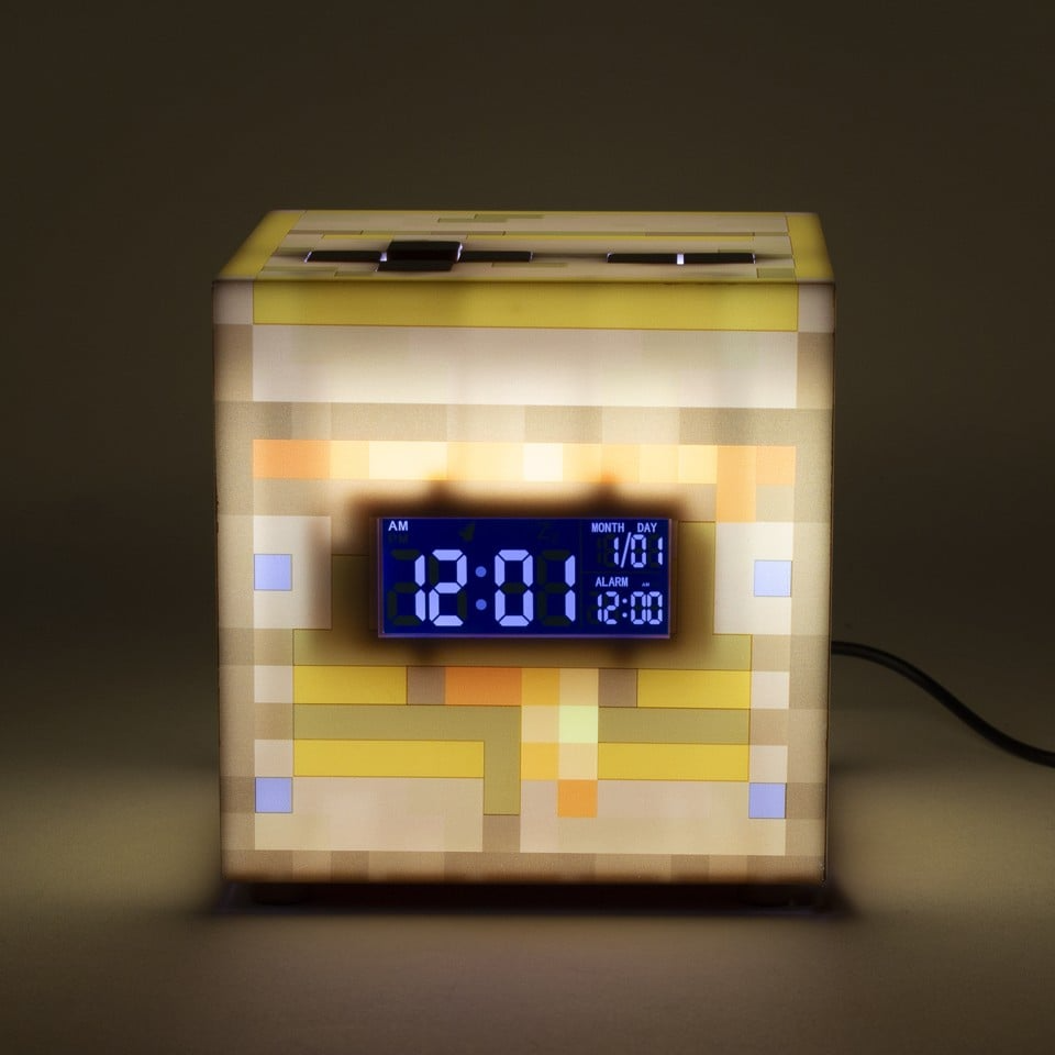 PALADONE Minecraft Bee Hive Alarm Clock