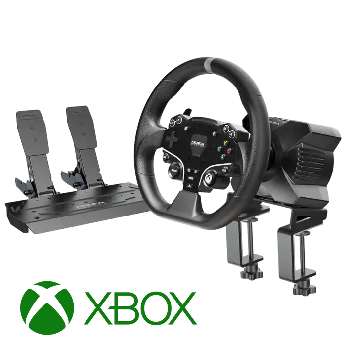 Moza Racing Moza R3 Racing Simulator (R3 Base, ES Wheel, SR-P Lite Two Pedals, table clamp)