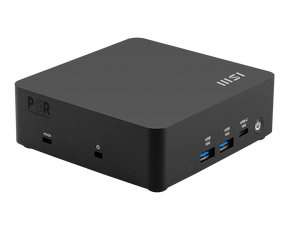 MSI Cubi NUC AI 1UMG-073AT – mini-PC, produktvinkel 1