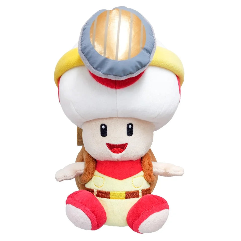 1UP Distribution NINTENDO TOGETHER PLUSH CAPTAIN TOAD - 18 CM