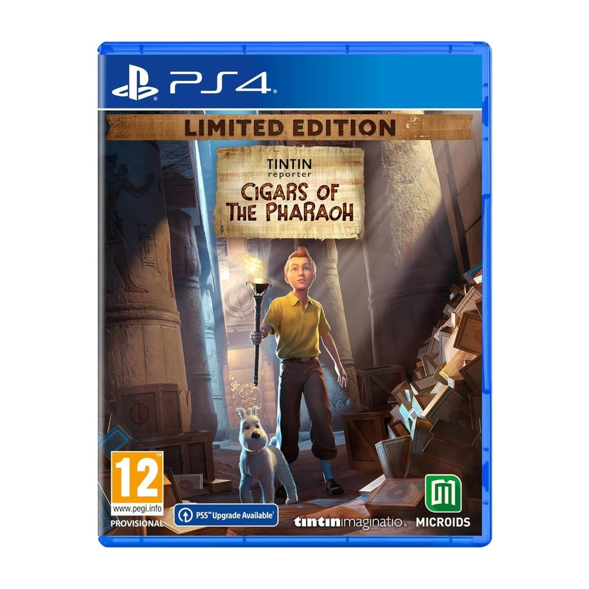 Microids Tintin Reporter Cigars of the Pharaoh - PlayStation 4