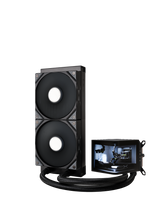 TRYX PANORAMA 240mm AIO Liquid Cooler Sort