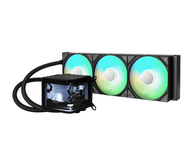 TRYX PANORAMA 360mm AIO Liquid Cooler ARGB Sort