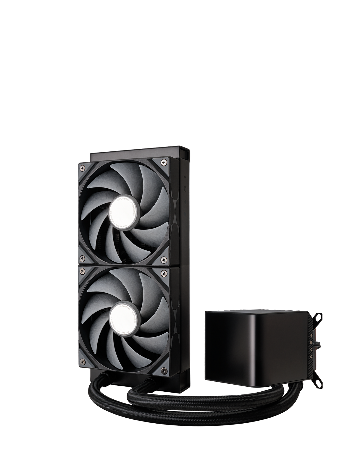 TRYX PANORAMA 240mm AIO Liquid Cooler Sort