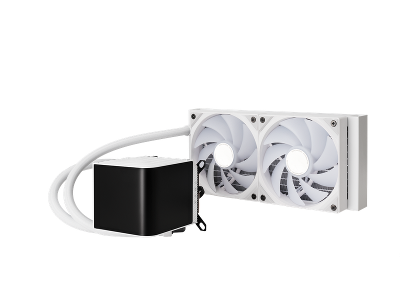 TRYX PANORAMA 240mm AIO Liquid Cooler ARGB Hvid