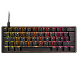 Ducky One 3 - Klassisk Sort / Hvid Nordic - Mini 60% - Gateron Baby Kangaroo - RGB