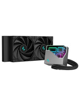 DeepCool LT520-vandkøling med to blæsere og belyst pumpehoved
