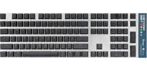 DUCKY Keycaps set/ Nordic Black Double shot
