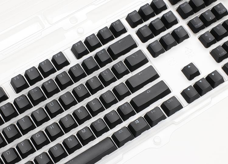 DUCKY Keycaps set/ Nordic Black Double shot