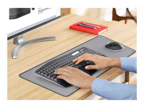 Logitech Desk Mat Studio Series Musemåtte - Grå