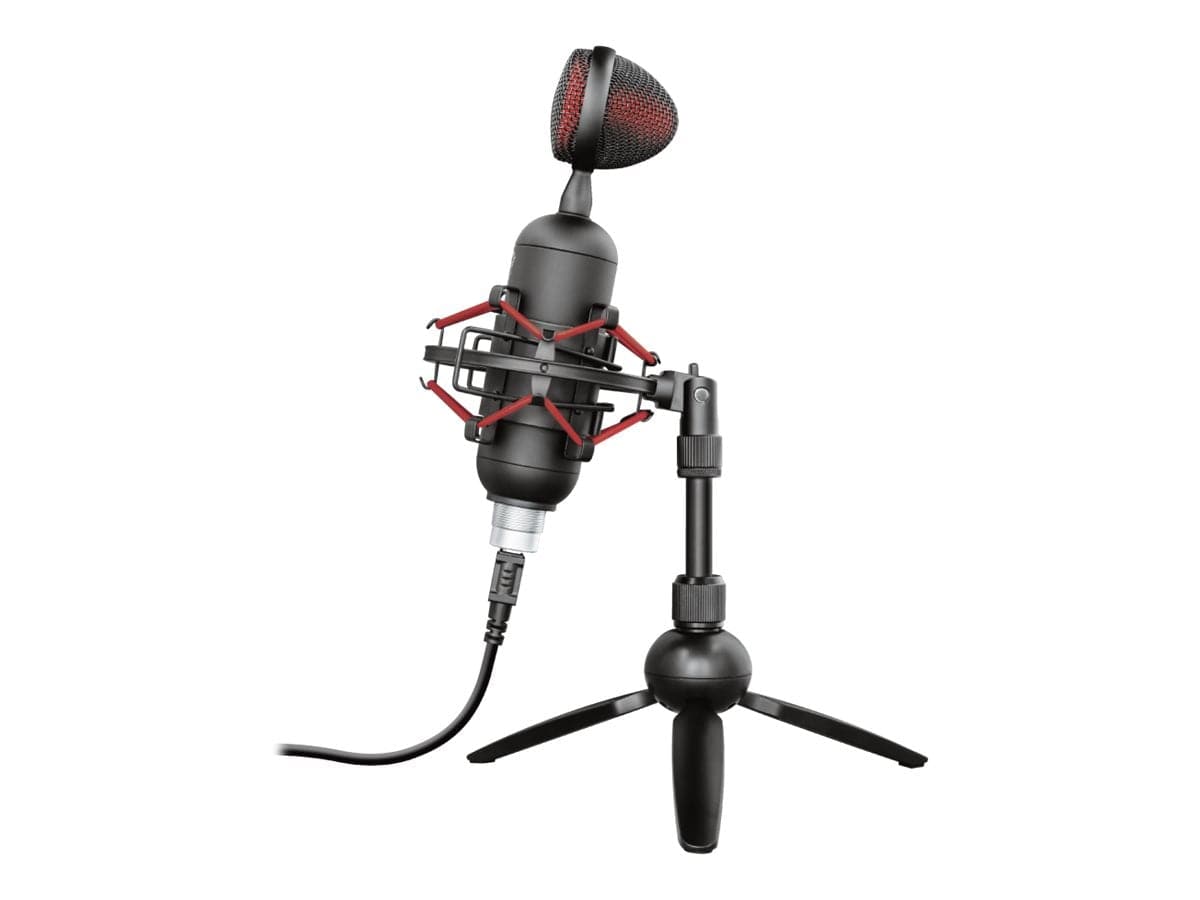 Trust Gaming GXT 244 Buzz Mikrofon Kabling Sort Rød