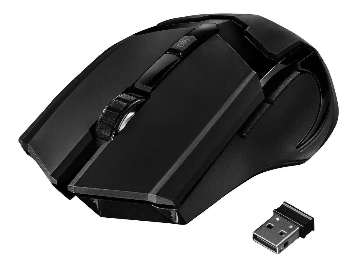 Trust GXT 103 Gav Optisk Trådløs Sort
