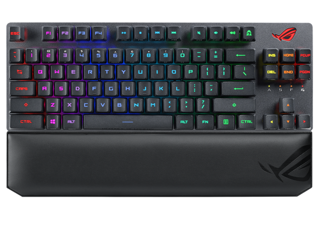 ASUS ROG Strix Scope RX TKL Deluxe Trådløs Gaming Tastatur (RX Optical Mechanical Switches)