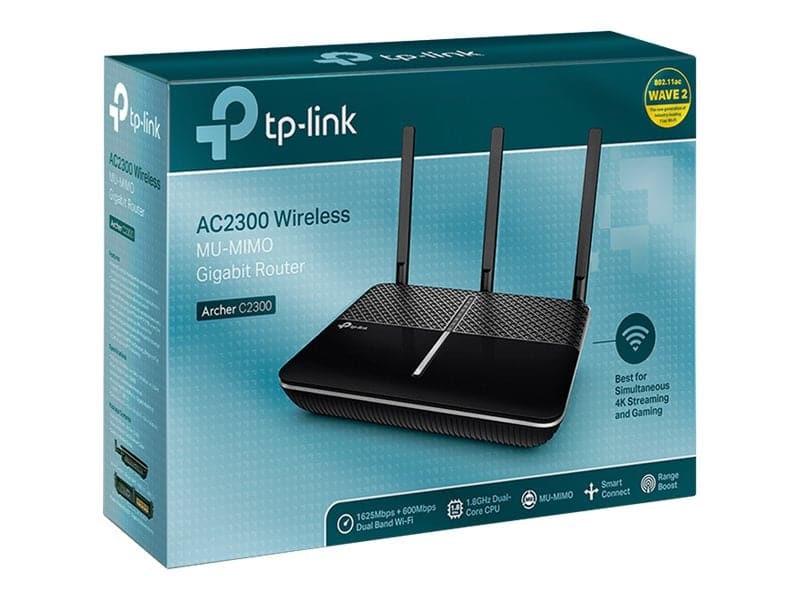 TP-Link Archer C2300 Trådløs router Desktop