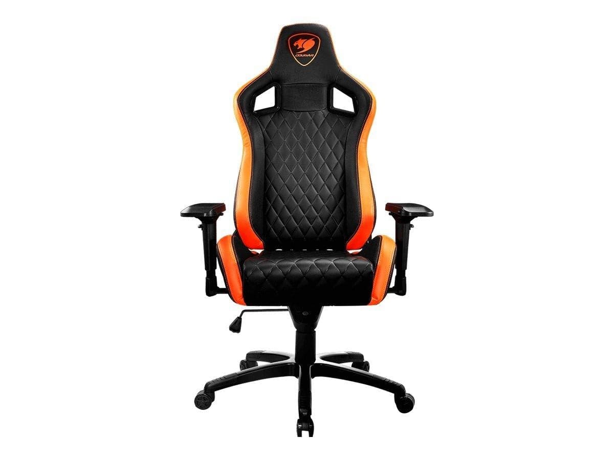 COUGAR Armor S Sort/Orange gamerstol