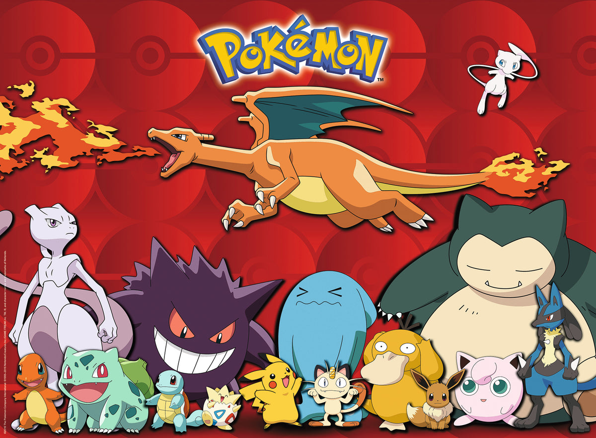 Pokémon Pokemon Puslespil - Min Favorit Pokemon (100 Brikker)