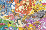 Ravensburger Pokemon Puslespil 5000 Brikker - Pokémon Allstars