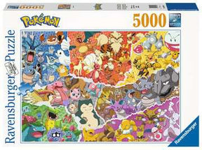 Ravensburger Pokemon Puslespil 5000 Brikker - Pokémon Allstars