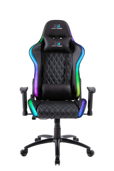 Nordic Gaming Blaster RGB Gaming Stol - PU Læder - Op til 120 KG