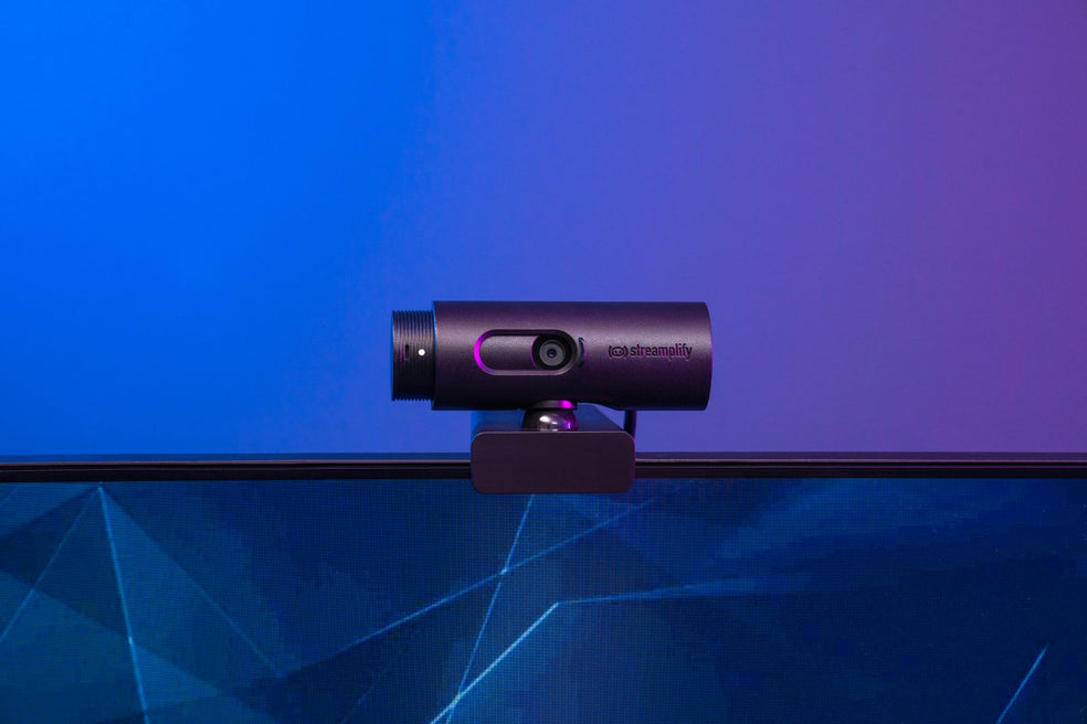 Streamplify CAM Webcam, FullHD, 60Hz - Sort