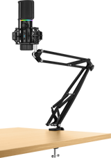 Streamplify MIC RGB Mikrofon incl. Mic-arm - Sort