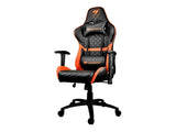 Cougar Armor One Sort/Orange Gaming Stol