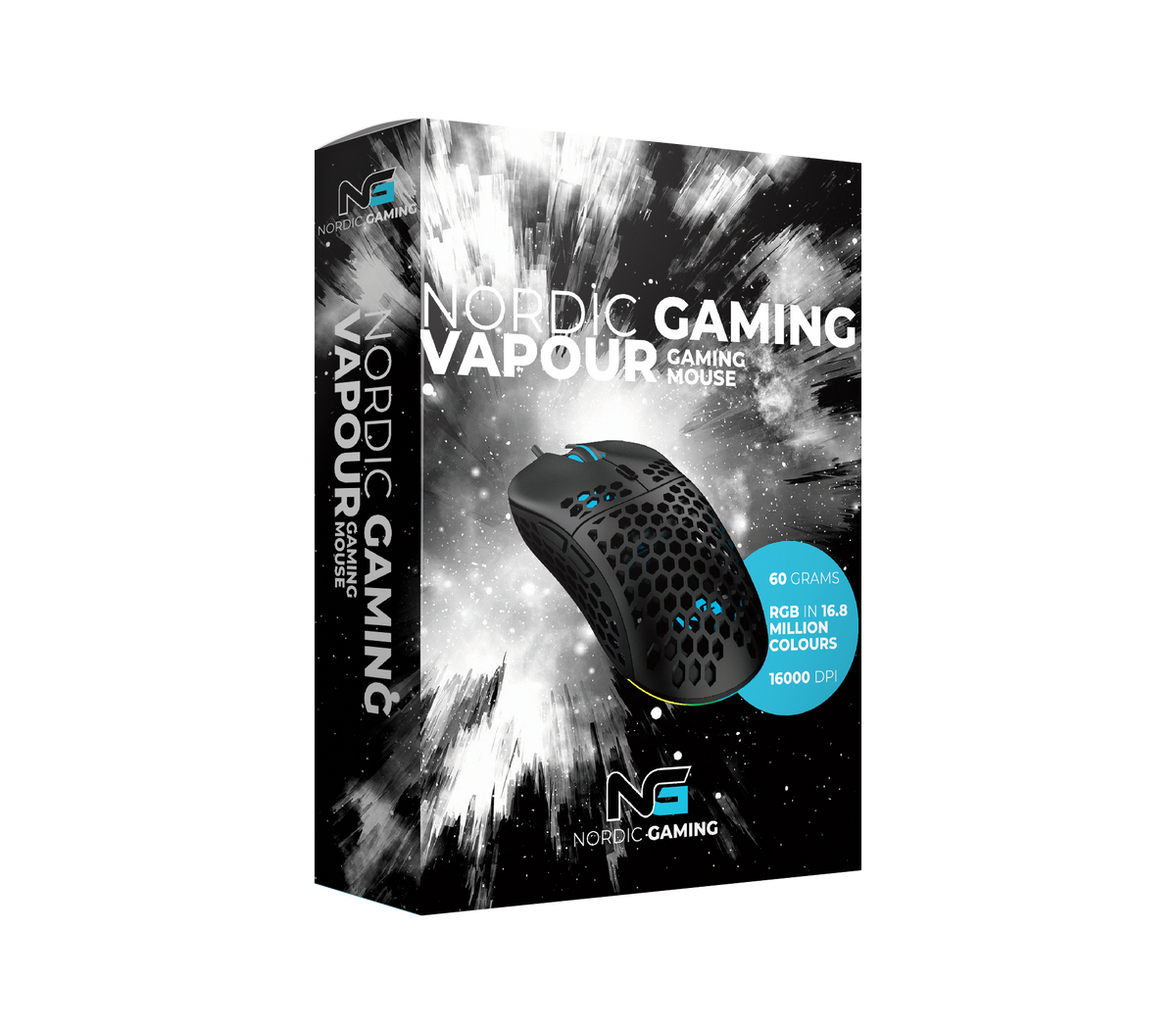 Nordic Gaming Vapour Mus (Mest Populære Gaming Mus)