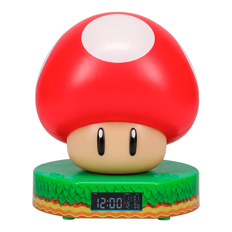 PALADONE Super Mushroom Digital Alarm Clock