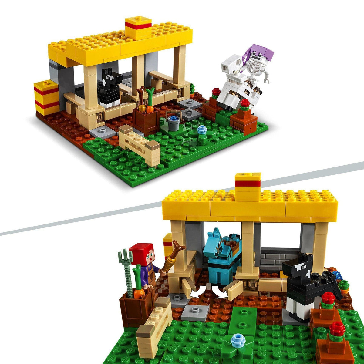 LEGO Minecraft - Hestestalden