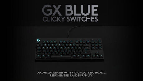 Logitech G PRO Mechanical Gaming Keyboard - BLACK - USB - NORDIC