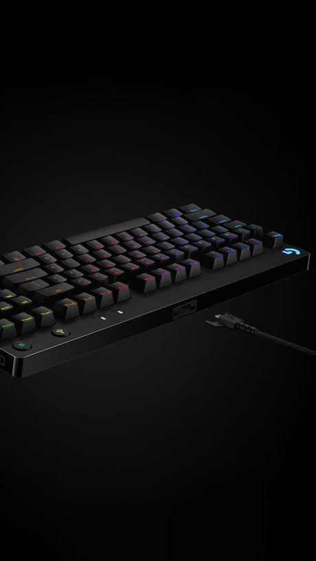 Logitech G PRO Mechanical Gaming Keyboard - BLACK - USB - NORDIC
