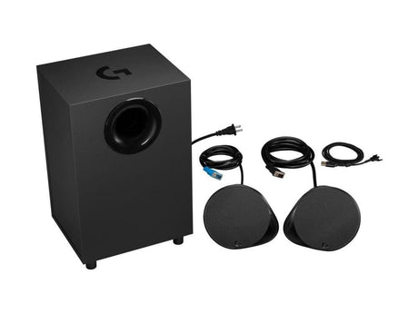 Logitech - G560 LIGHTSYNC PC Gaming højtalere