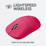 Logitech - PRO X Superlight Pink gaming mus