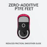 Logitech - PRO X Superlight Pink gaming mus