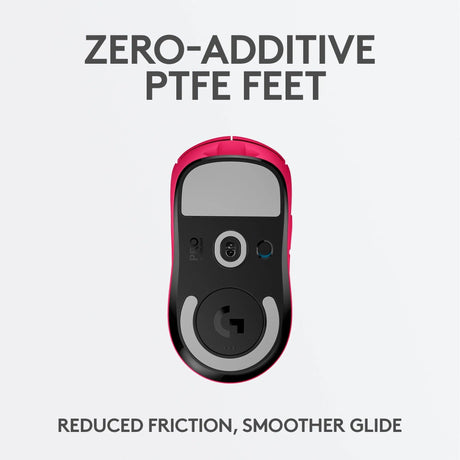 Logitech - PRO X Superlight Pink gaming mus