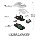 Logitech - PRO X SUPERLIGHT Wireless Gaming Mus - HVID