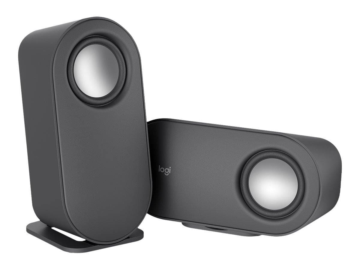 Logitech - Z407 Computer Højttalere Med Subwoofer Og Bluetooth Tilslutning - Graphite
