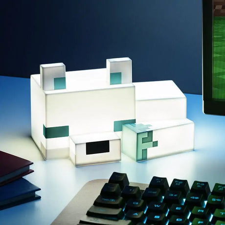 PALADONE Minecraft 3D Lampe - Polarræv - 16 Cm