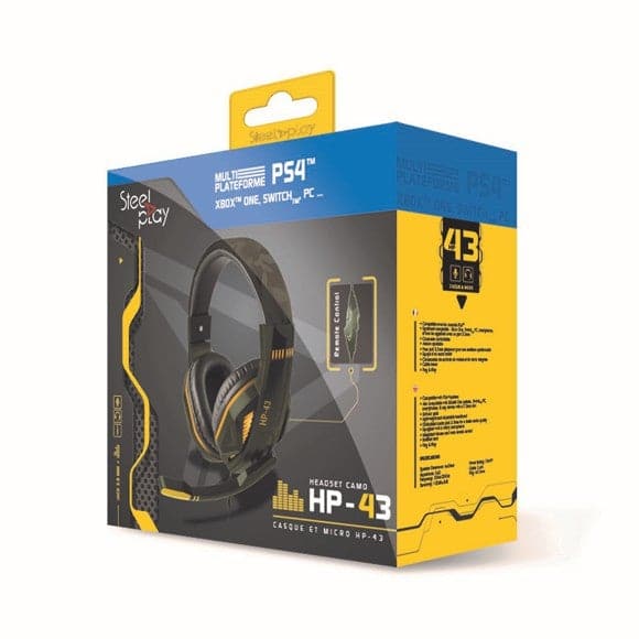 Steelplay Kablet Gaming Headset HP43 (MULTI)