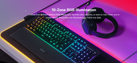 Steelseries - Apex 3 Gaming Tastatur
