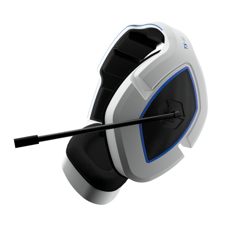 Gioteck TX-50 RF Stereo Gaming Headset (White/Blue) (Uni)