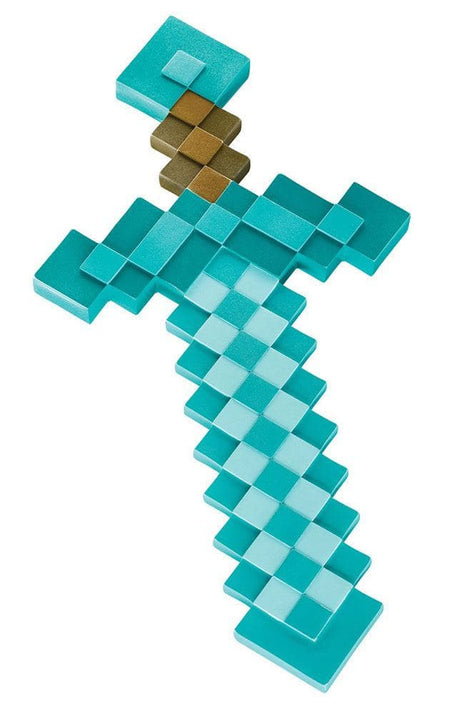 Disguise Minecraft Plastik Diamant Sværd