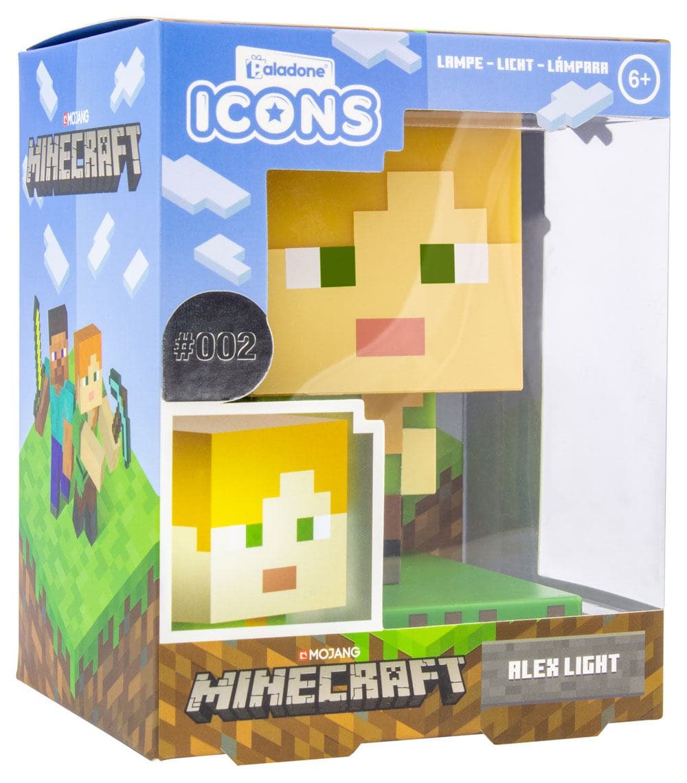 PALADONE Minecraft 3D Icon Light Alex